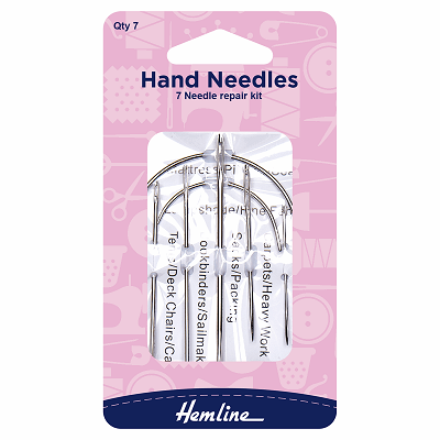 H215.7 Hand Sewing Needles: Repair: 7 Pieces